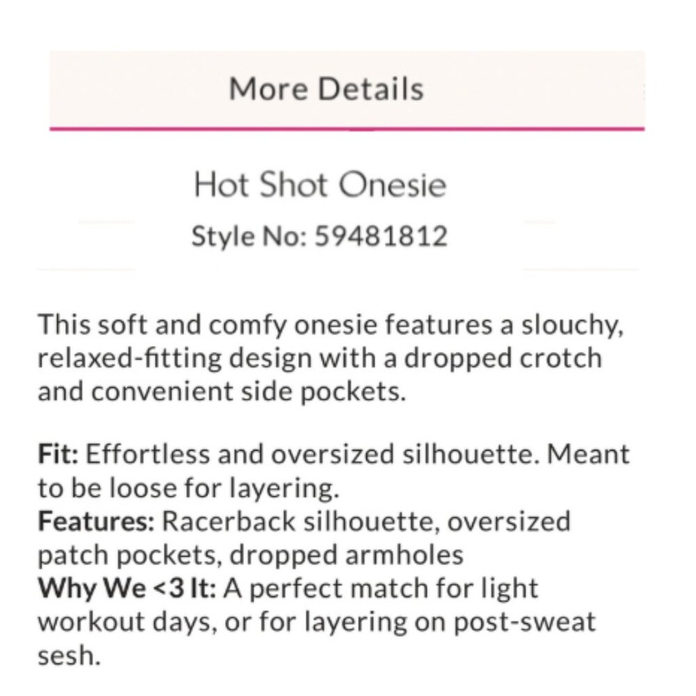 Free People Hot Shot Onesie Jumpsuit 🌷 Pink Tulip Hibiscus - Factory Sealed - Picture 6 of 9